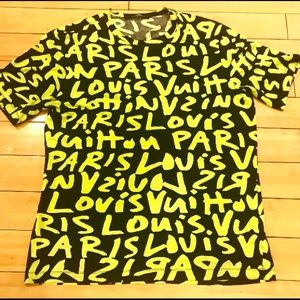 Louis Vuitton  stephen sprouse graffiti tee